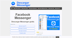 Desktop Screenshot of descargarmessenger.net